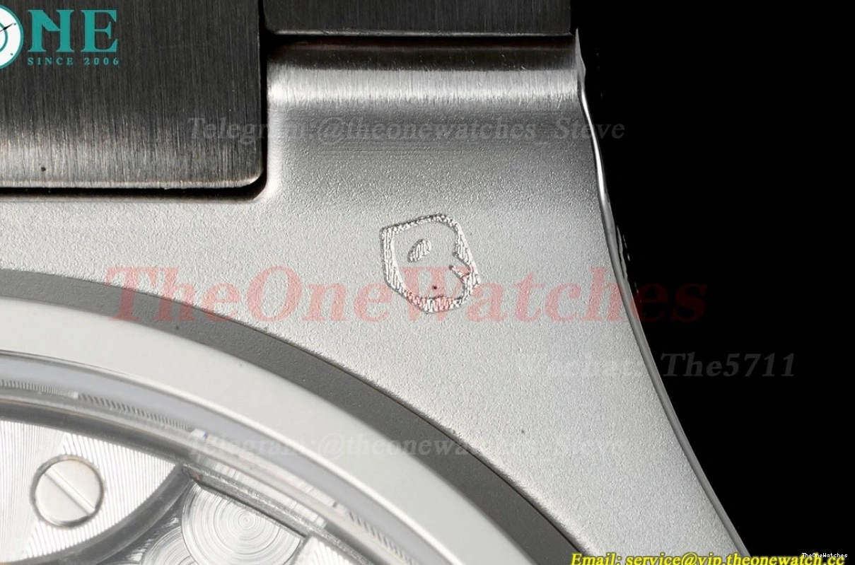 Nautilus 5740 40mm A240 Stk SS SS GRF White 0307